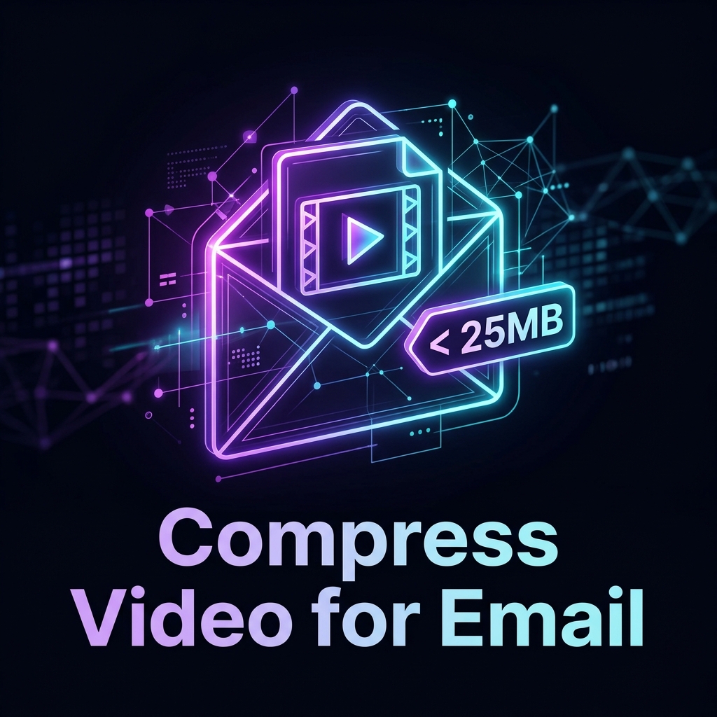 Compress video for email