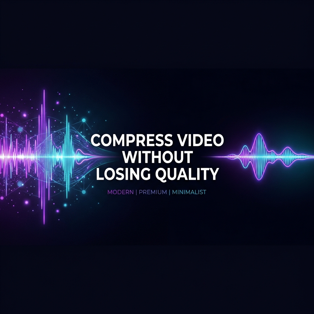 Compress video without losing quality